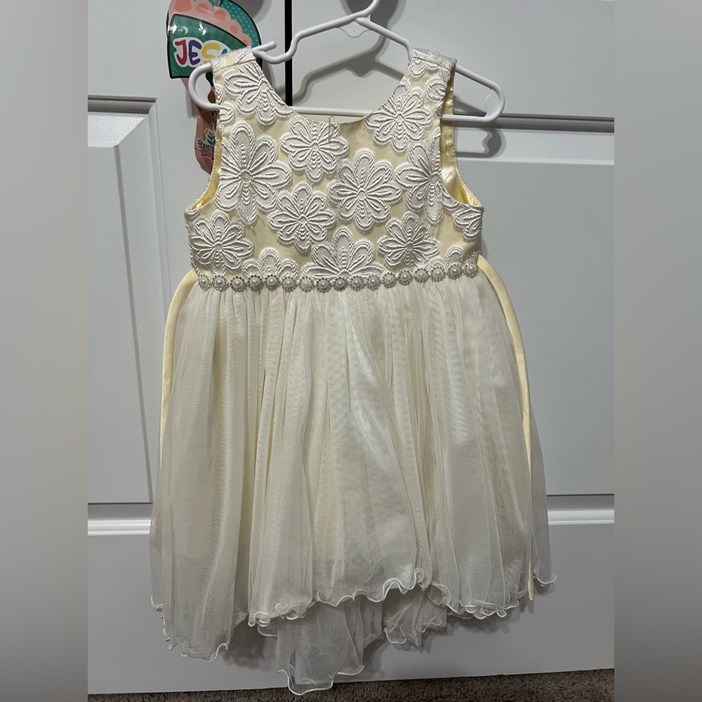 American Princess Ivory Floral Dress